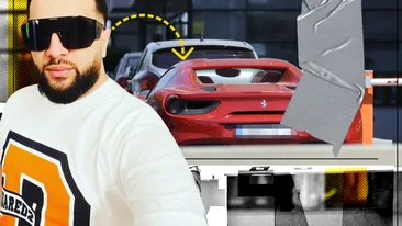 Tzancă a făcut furori cu bolidul la nunta lui Salam, dar în Pipera s-a pus STOP! CANCAN.RO are toate detaliile… ”Jmecheria” cu Ferrari a picat!