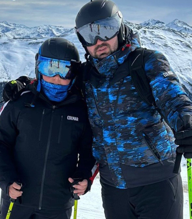 Veronica și Iulian au ajuns în Italia, la ski (Foto: CANCAN.RO)