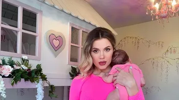 Emily Burghelea a trecut prin clipe grele aseară. Fetița ei a ajuns la spital:„Medicii au decis să ne interneze”