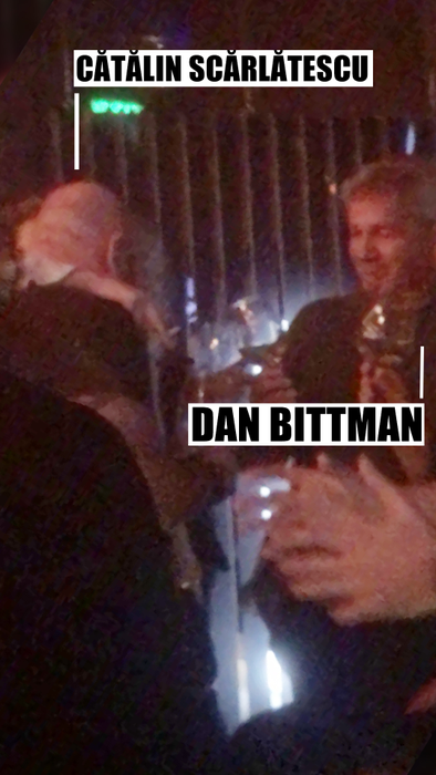 Dan Bittman a acționat fix sub ochii lui Cătălin Scărlătescu