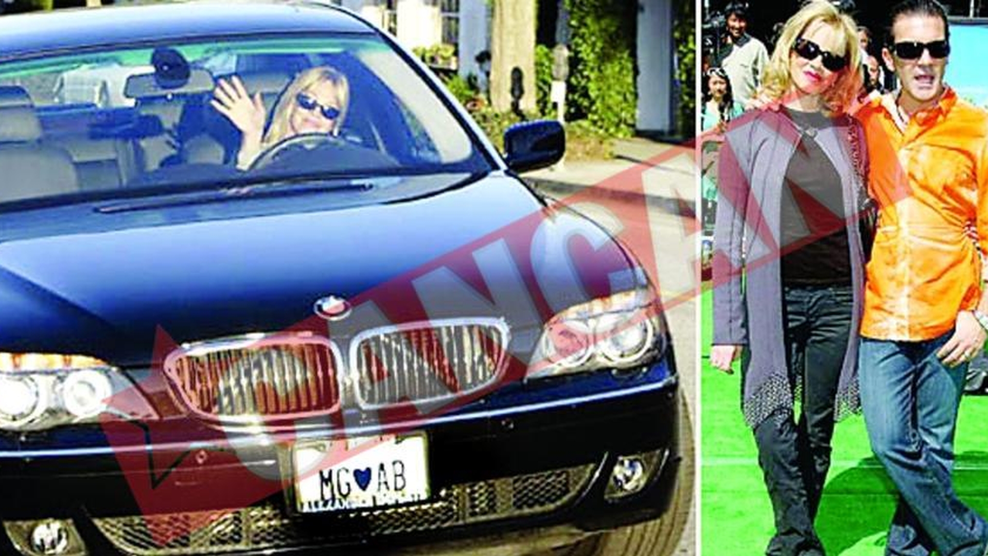 Melanie Griffith si-a "inmatriculat" sotul