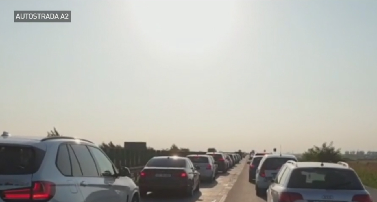 Cum arată traficul pe Autostrada Soarelui. Imagini realizate în această dimineață, la ora 08:11