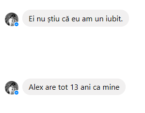 Mărturiile Ştefaniei pe Facebook