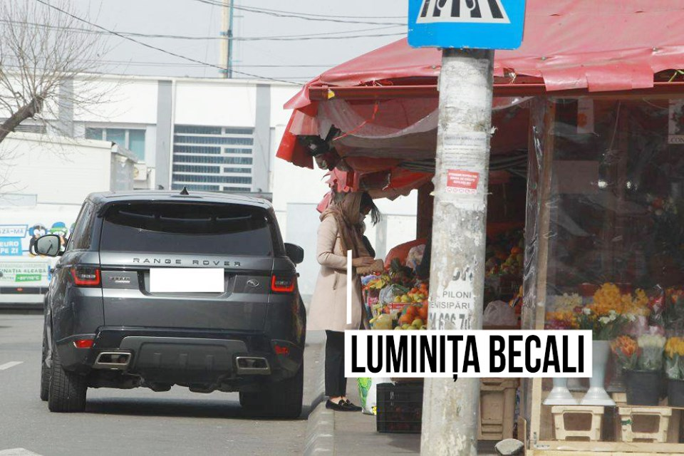 Luminița Becali, la cumpărături