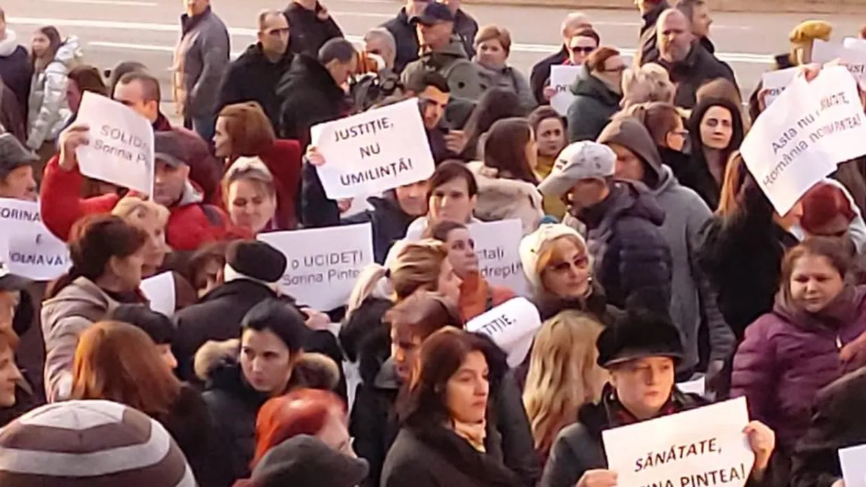 Miting de susținere pentru Sorina Pintea, în Baia Mare. „Bolnavului nu i se prescrie pușcărie”