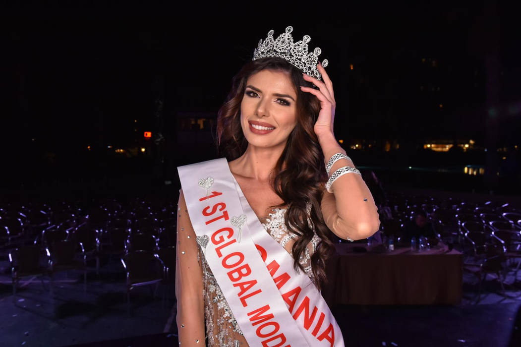 Ioana Filimon, locul 1 la  Miss Global Model of the World!