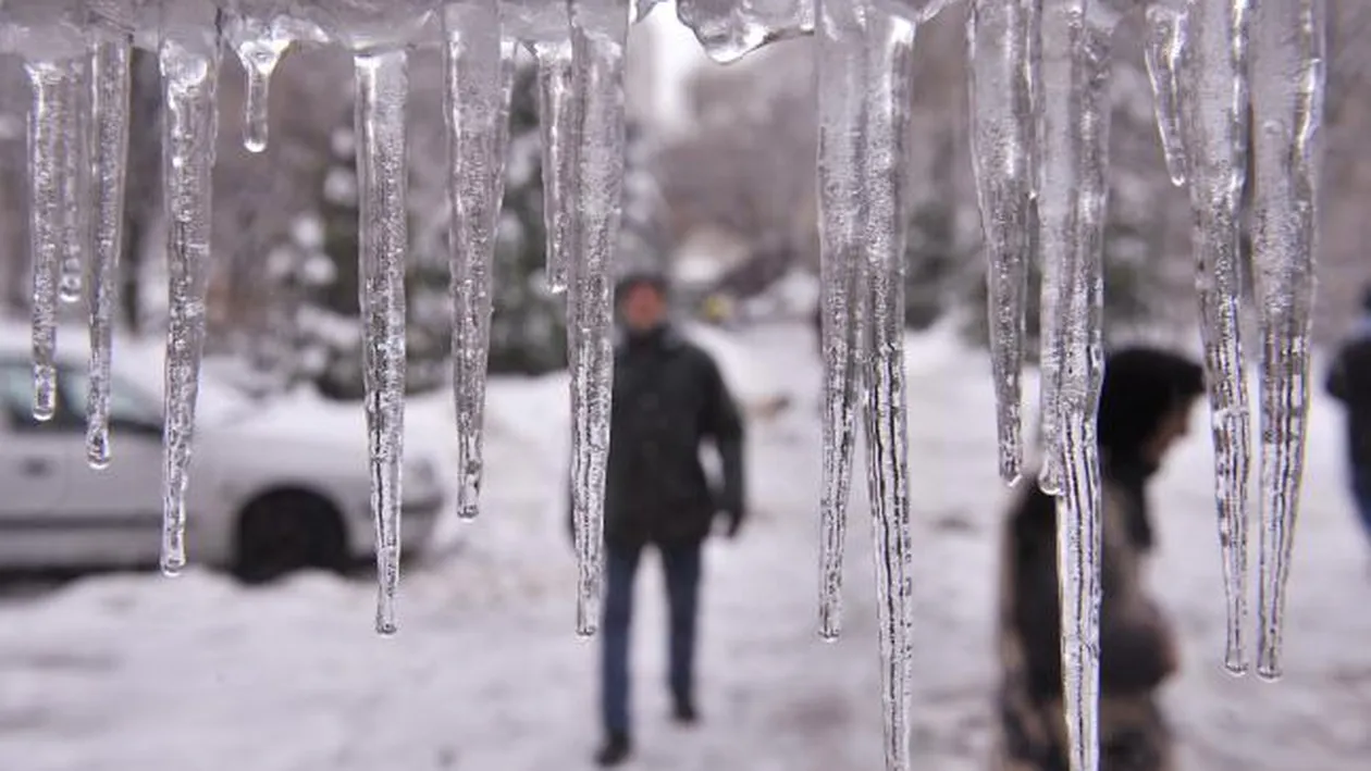 E COD PORTOCALIU de ger în Capitală! Iată care va fi minima termică
