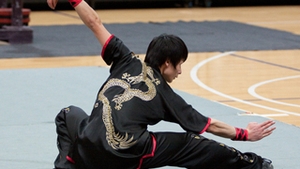 Pilotii si stewardesele companiei Hong Kong Airlines iau lectii de kung fu