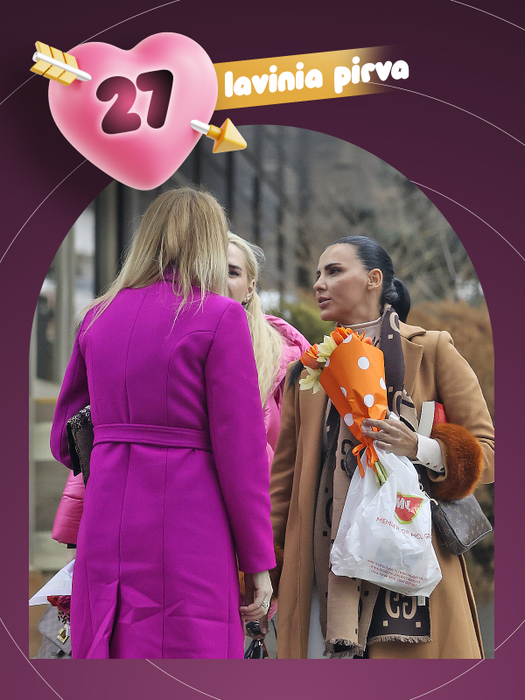 Bianca Drăgușanu, Cristina Pucean și Ramona Olaru, răsfățate peste măsură! Top 40 iubăreți cu brațele pline de flori, de Valentine’s Day