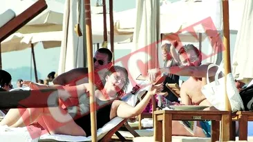 Zotta si Rica s-au relaxat la mare