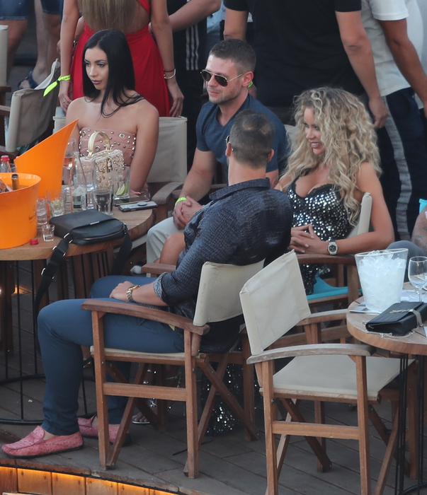 Bianca și Tristan Tate la NUBA Mamaia