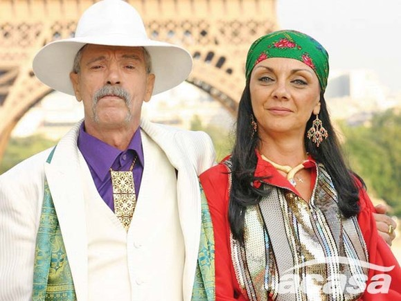 State și Flăcărica, alias Gheorghe Visu și Carmen Tănase, au făcut furori printre telespectatori