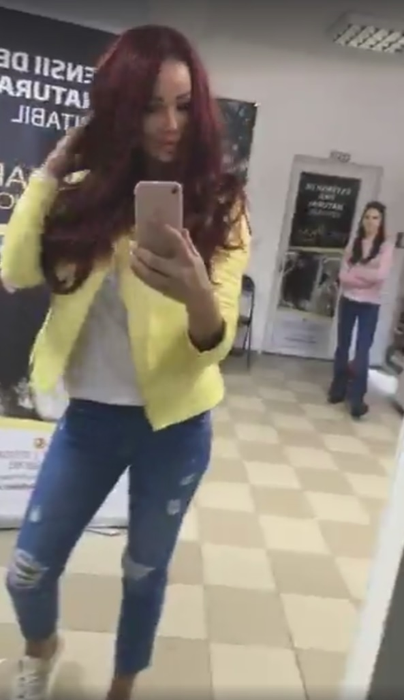 Bianca şi-a schimbat look-ul
