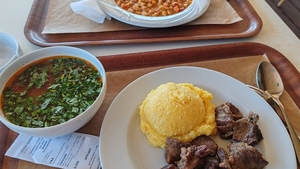 Aflată în Mamaia, o turistă a comandat o ciorbă de văcuță și o pastramă de oaie cu mămăliguță și iahnie de fasole. Cât a plătit la final, pentru tot