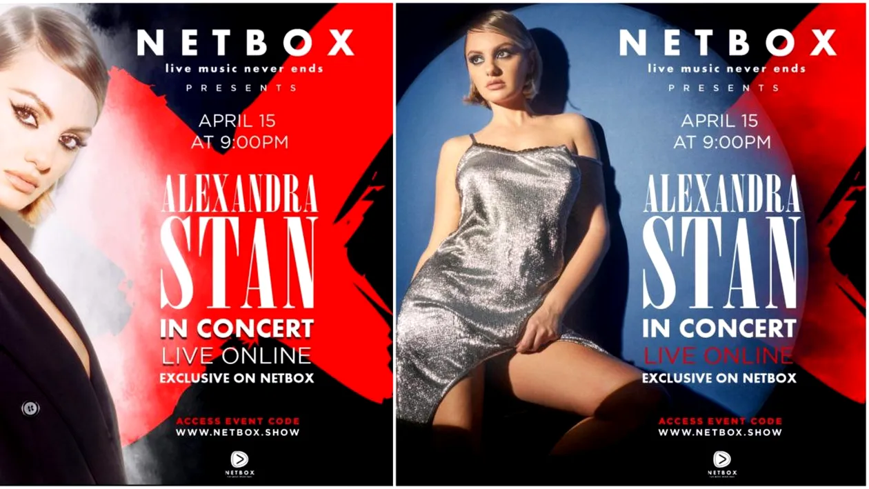 Alexandra Stan, primul concert live după o pauză de un an