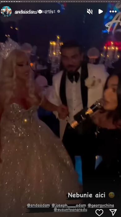 Anda Adam și Yosif Mohaci s-au căsătorit religios pe 29 iunie 2024