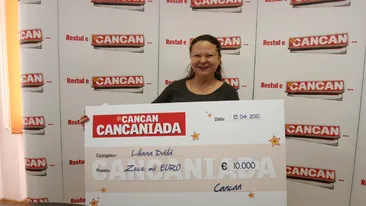 CANCANIADA: A castigat 10.000 de euro la extragerea finala!