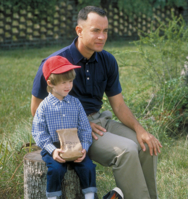 Haley Joel Osment în "Forrest Gump" (1994). Foto: Profimedia
