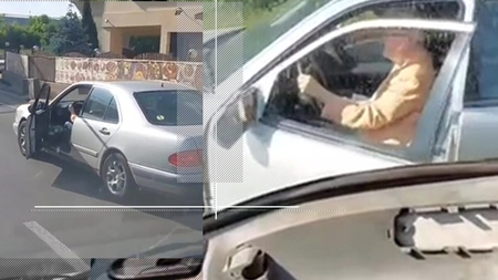 Irinel Columbeanu….. vai, săracul! IMAGINI UNICE cu exuberantul fost milionar pe șosea, într-o mașină veche și...