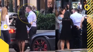 Milionarul Nicorescu și-a “șifonat” mașina de 350.000 €! Scandal în stradă cu șoferița “vinovată”