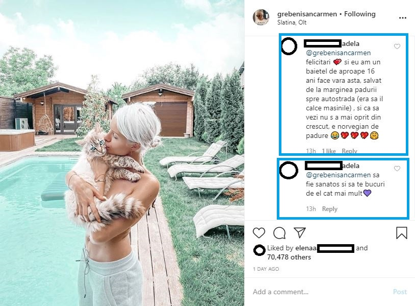 Carmen Grebenișan, surprinsă topless pe marginea unei piscine! Imaginea cu fosta concurentă de la Asia Express i-a înnebunit pe bărbați