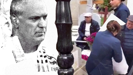 Pomană de 5* la mormântul faimosului Fane Spoitoru. Ce pachete ”calificate” a împărțit văduva interlopului