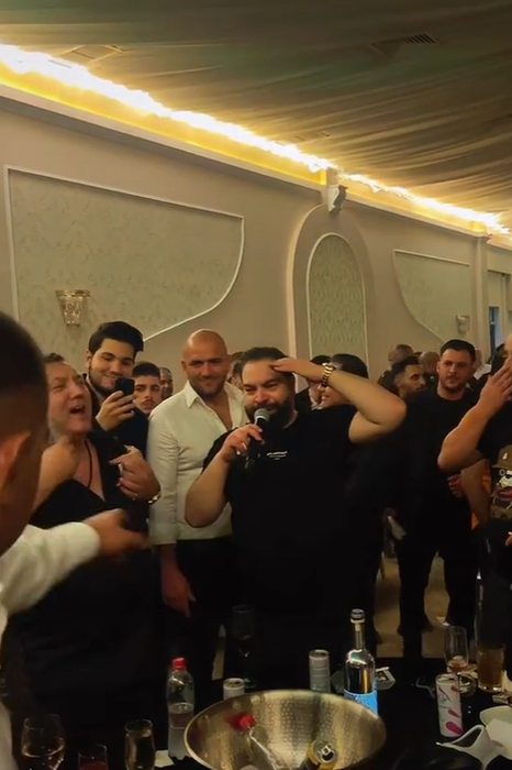 Florin Salam alături de Nuredin Beinur. Sursă: Tik Tok