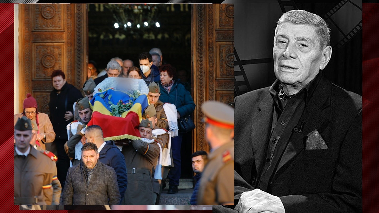Rămas bun, maestre! Marele actor Mitică Popescu, condus pe ultimul drum