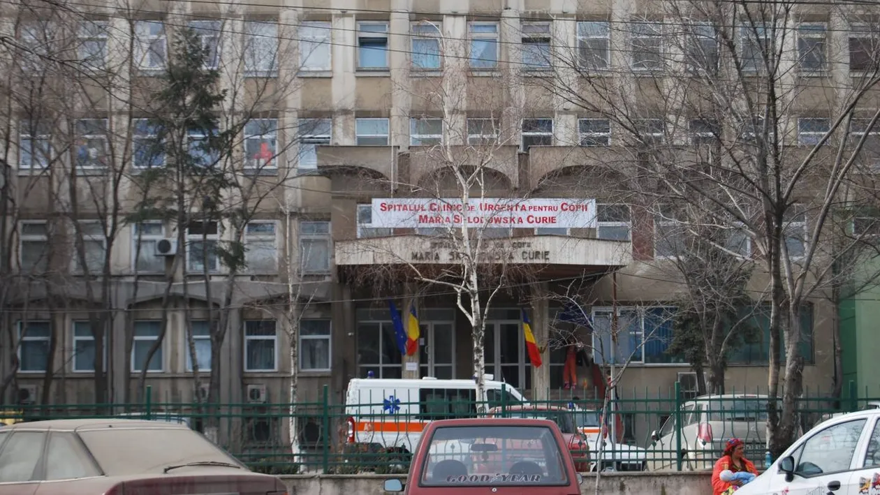 Incendiu la Spitalul “Marie Curie” din București. Pompierii au intervenit de urgență