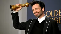 Românca ce i-a fost alături lui Sebastian Stan la Globurile de Aur. Cum a reacționat Sharon Stone când i-a văzut împreună