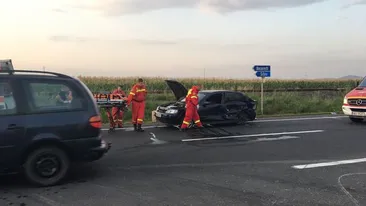 Accident grav la Braşov! Patru persoane au fost rănite, între care două femei însărcinate şi un copil 
