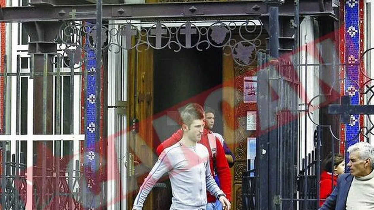 Andrei Cristea si Homei s-au dus la biserica