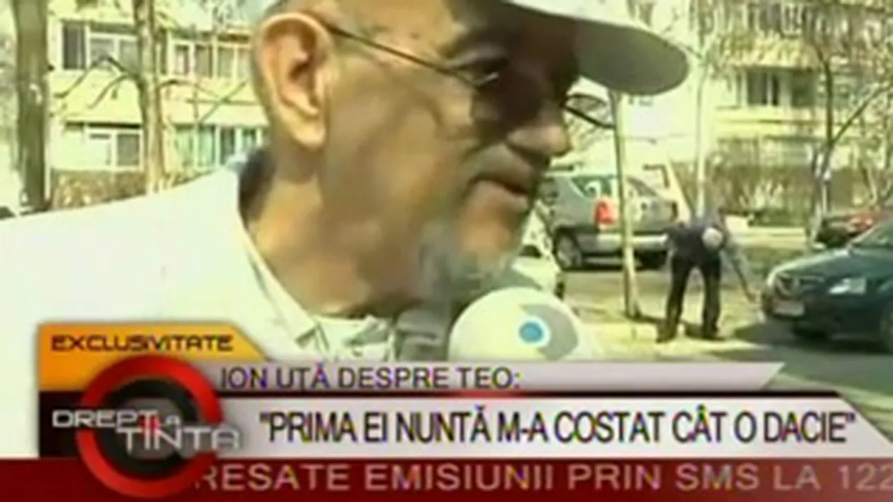 VIDEO Tatal lui Teo Trandafir nu crede ca a facut un sacrificiu: Prima ei nunta m-a costat cat o Dacie. Am vandut masina si am facut nunta