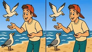 Test de logică | Găsiți 3 diferențe între aceste două fotografii! Recordul este de 29 de secunde