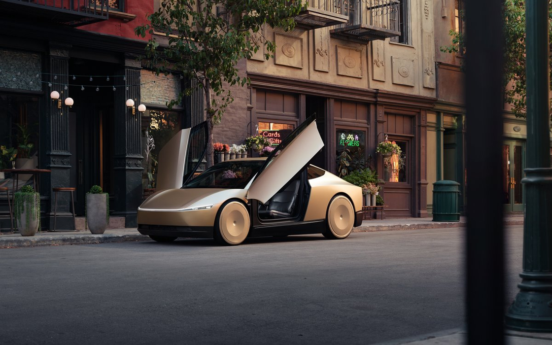 Tesla Cybercab. Foto: Tesla / X