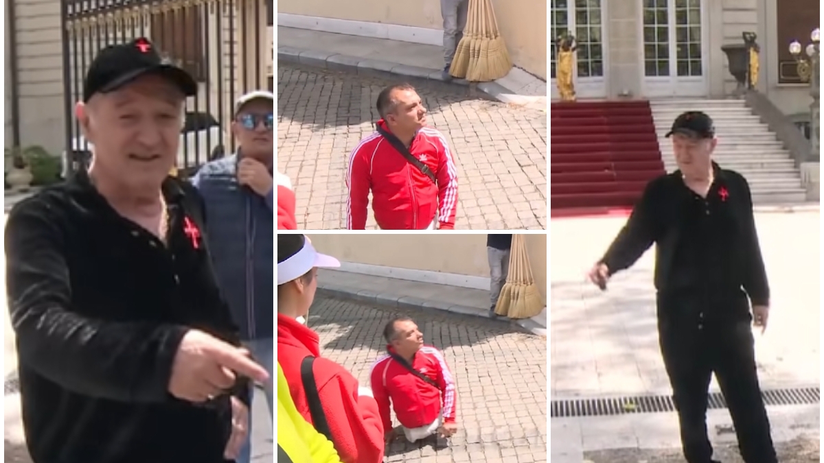 Gigi Becali, prins în ofsaid! Dialog neașteptat între el și un bărbat invalid, în fața palatului din Pipera: „Păi ți-o dădeam și o vindeai, ce să faci cu ea?”