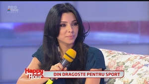 A prezentat stiri despre toate echipele de fotbal, dar nu ţine cu nimeni. Corina Caragea: "Fiecare campionat are farmecul lui"