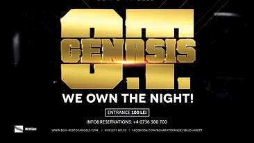 Sâmbătă, 28 ianuarie, O.T. GENASIS, rapperul din spatele megahiturilor „Coco” si „Cut It”, va susţine primul său concert în România în CLUB BOA!