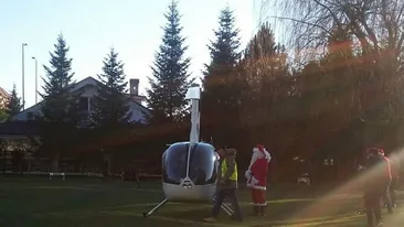 Imagini fabuloase de la una dintre cele mai scumpe şcoli private din România. Moş Crăciun a venit cu elicopterul la o şcoală de fiţe! Copiii unor înalţi demnitari, milionari şi cunoscuţi sportivi învaţă aici. Taxa de şcolarizare este de 18.000 €/an!