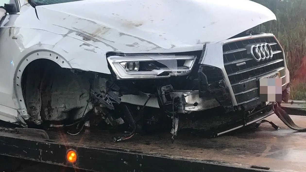 O sportivă cunoscută, implicată într-un accident grav de maşină! Autoturismul ei s-a rostogolit de mai multe ori pe şosea