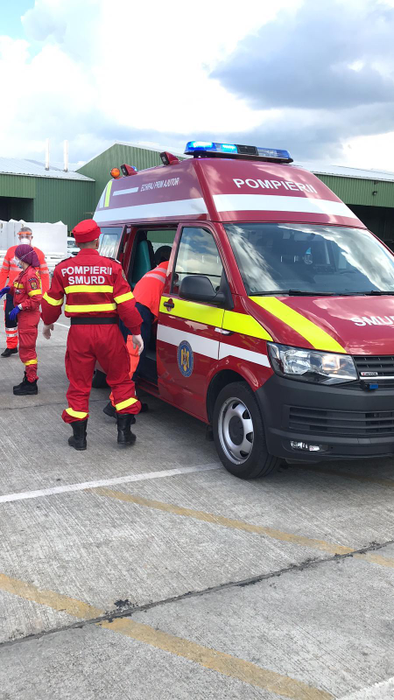 Accident de muncă înfiorător în Prahova! Bărbatul rănit grav a fost adus cu elicopterul SMURD în București