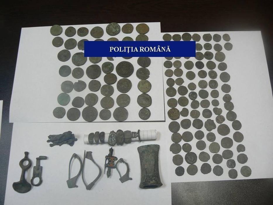 Comoara descoperită de oltean a fost confiscată