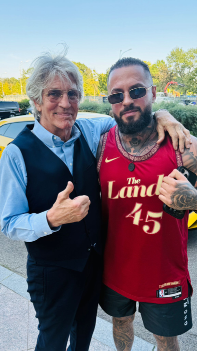 Meko, alături de Eric Roberts. (SURSA: INSTAGRAM.COM)