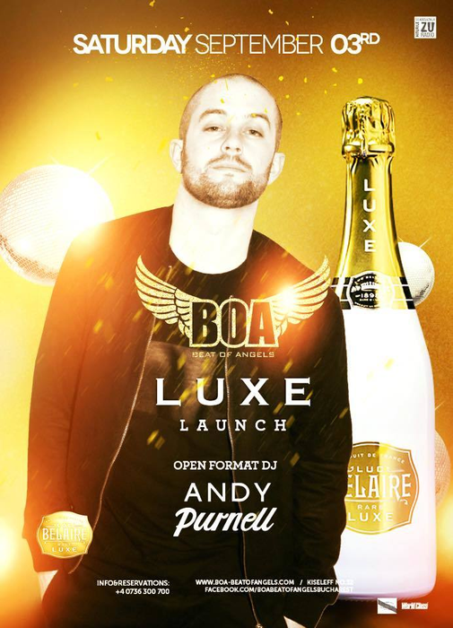 (P) Vara s-a terminat, dar petrecerea continuă la BOA! Invitatul special din această sâmbătă va fi DJ ANDI P