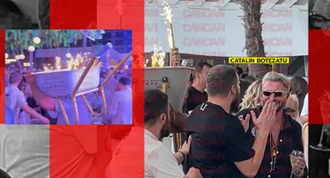 Cătălin Botezatu nu a mai ținut cont de problemele de sănătate și... Chef faraonic la LOFT, cu “stive” de șampanii și artificii!