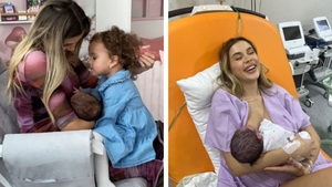 Emily Burghelea şi fiul său au ajuns acasă! Cum a reacţionat Amedea când şi-a văzut frăţiorul