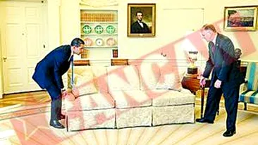 Obama muta canapelele la Casa Alba