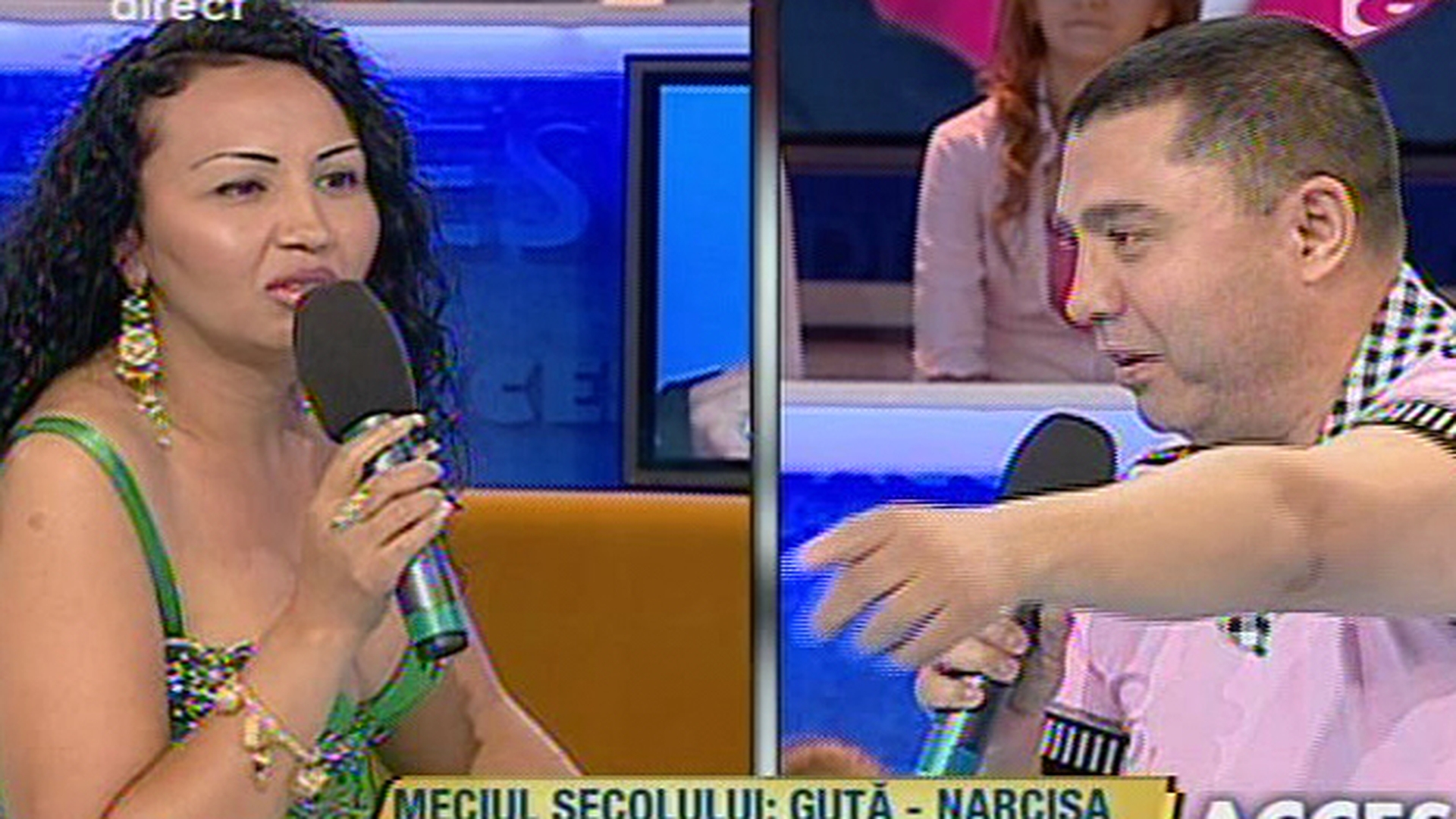 VIDEO Narcisa s-a taiat pe maini cu lama pentru Guta: "Pe el il domina p*ta!"/ "Esti circ fara bani, sa mor eu!"
