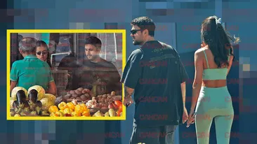 Ipostaza în care nu l-ai mai văzut pe Mario Fresh! La tarabă, de mână cu iubita!