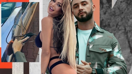 Cum s-a ales un băiat de oraș cu bolidul distrus. Dezamăgită în amor, Allexys i-a dat „daună totală” lui John Albert!